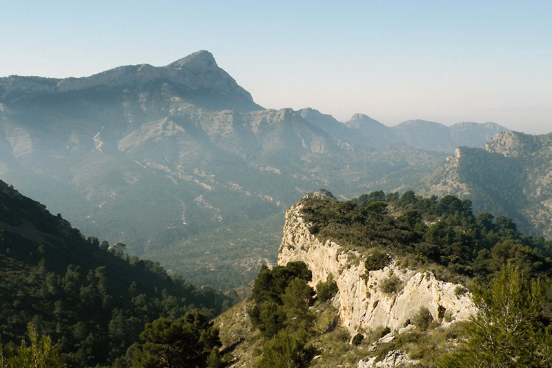 Montaña Alicante Interior