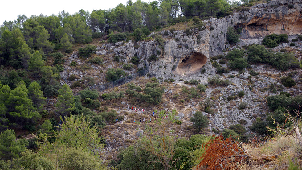 La Sarga, las pinturas rupestres levantinas de Alcoy