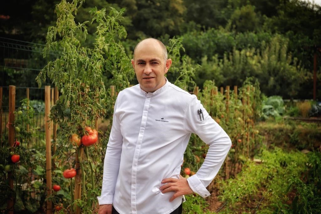 El chef Ignacio Echapresto, ponente con estrella en la jornada gastronómica ‘Apostamos por lo verde y los sabores de nuestra tierra’